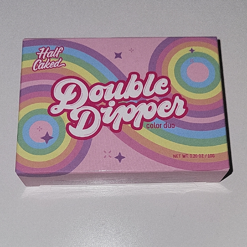 Half Caked Double Dipper Blush - Pink and Golden Brown Highlighter Combo